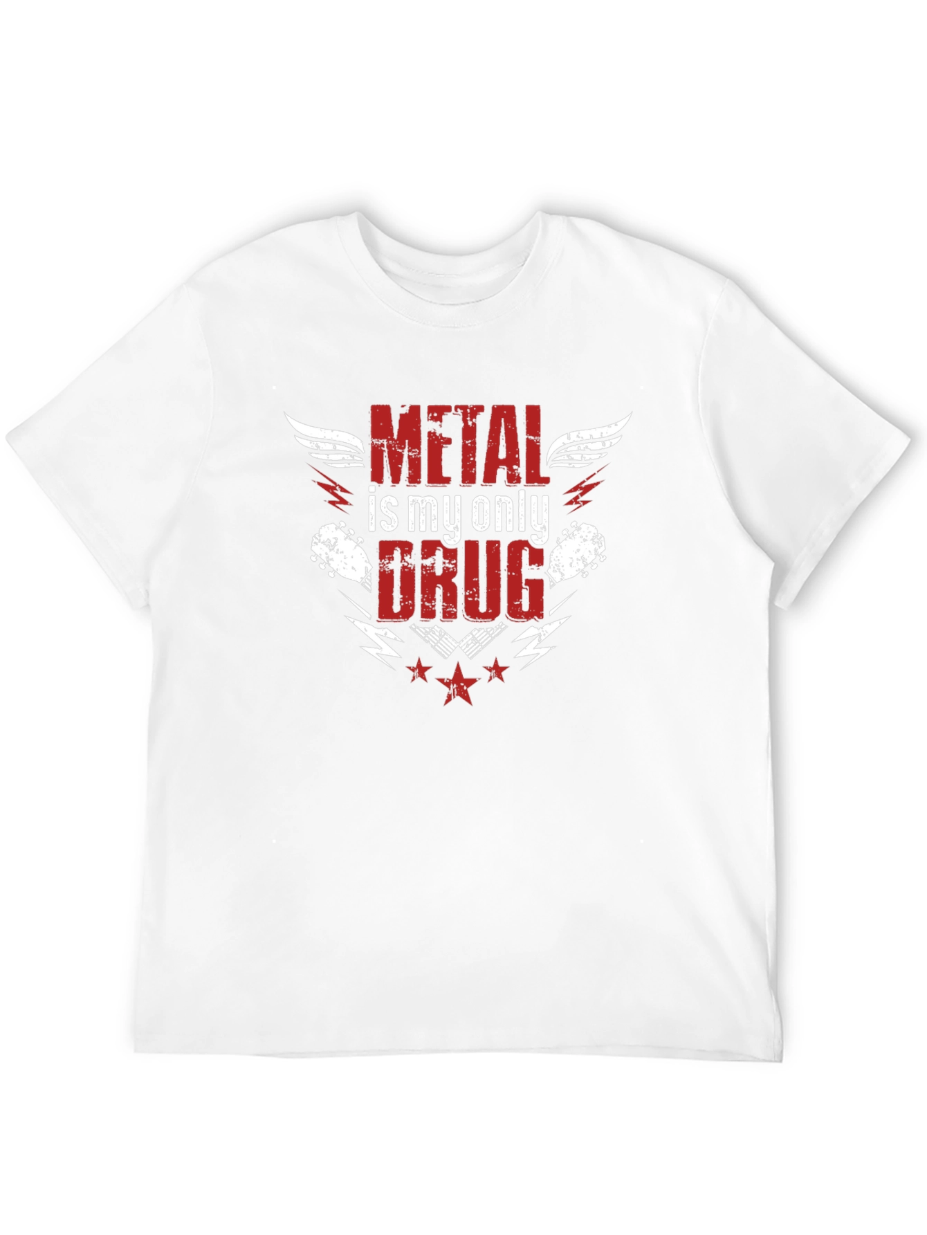 Metal is My Only Drug T-Shirt - Black