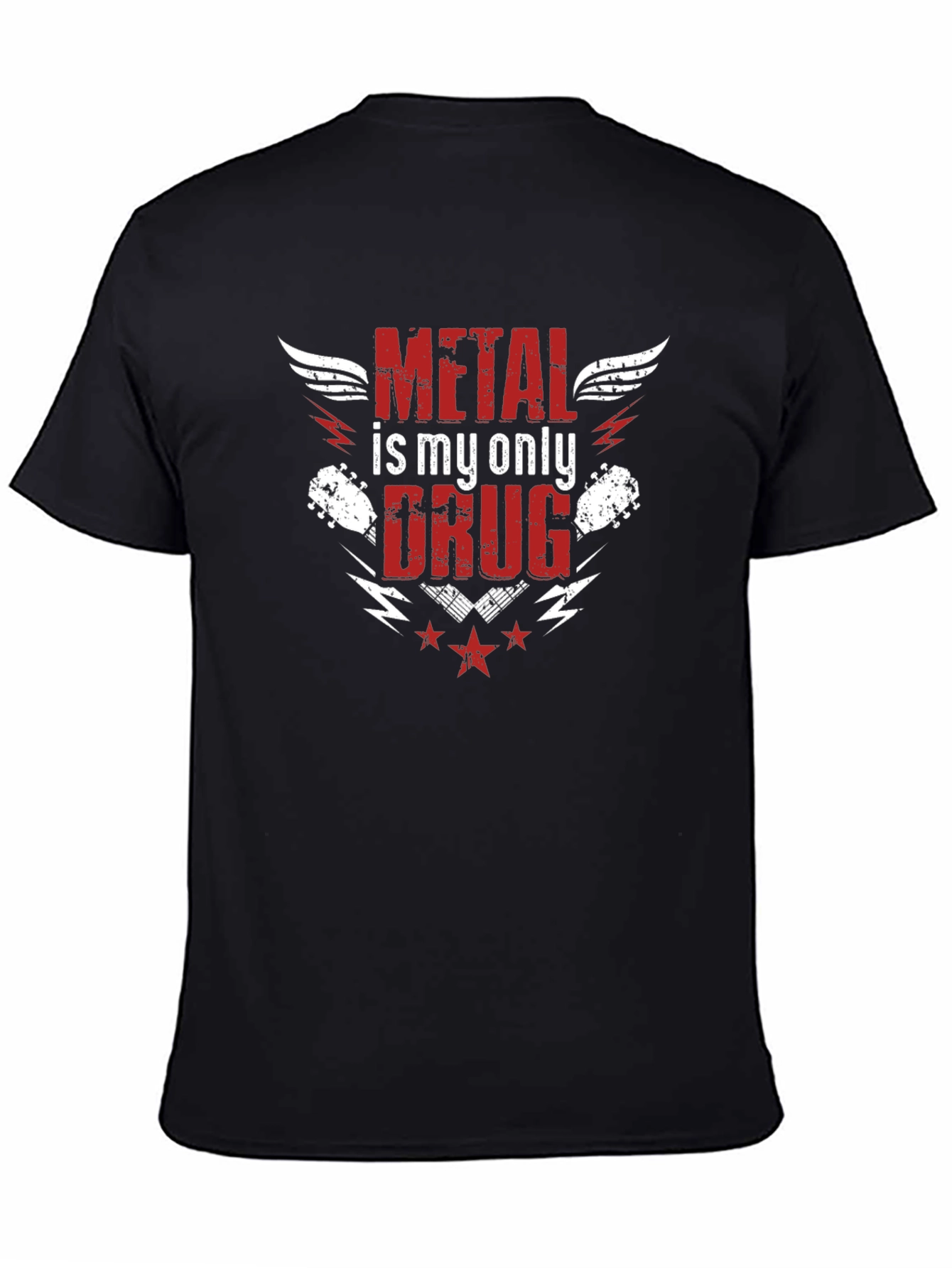 Metal is My Only Drug T-Shirt - Black