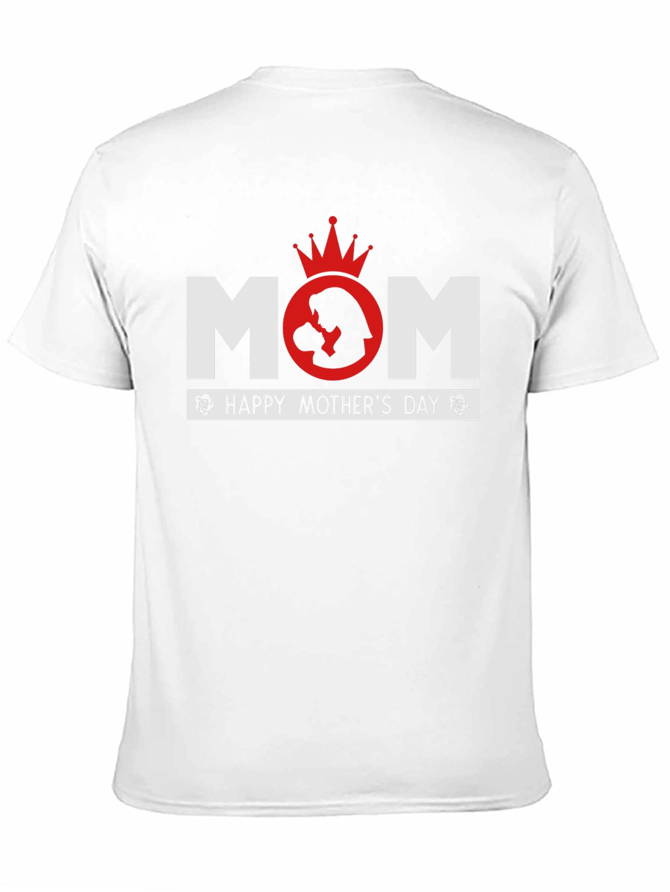 Mom Happy Mothers Day T-Shirt - Black