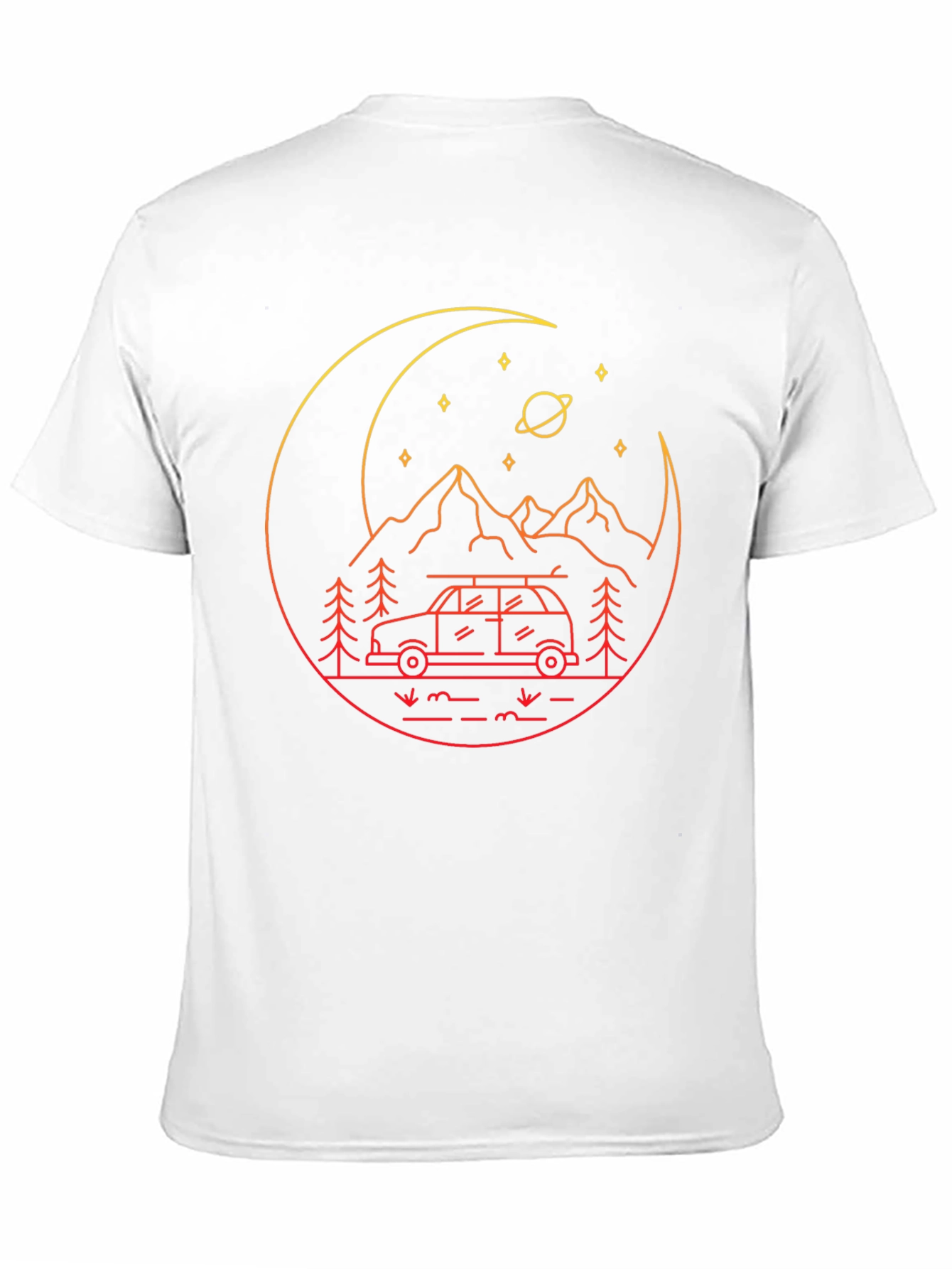 Retro Adventure Graphic Tee - Black