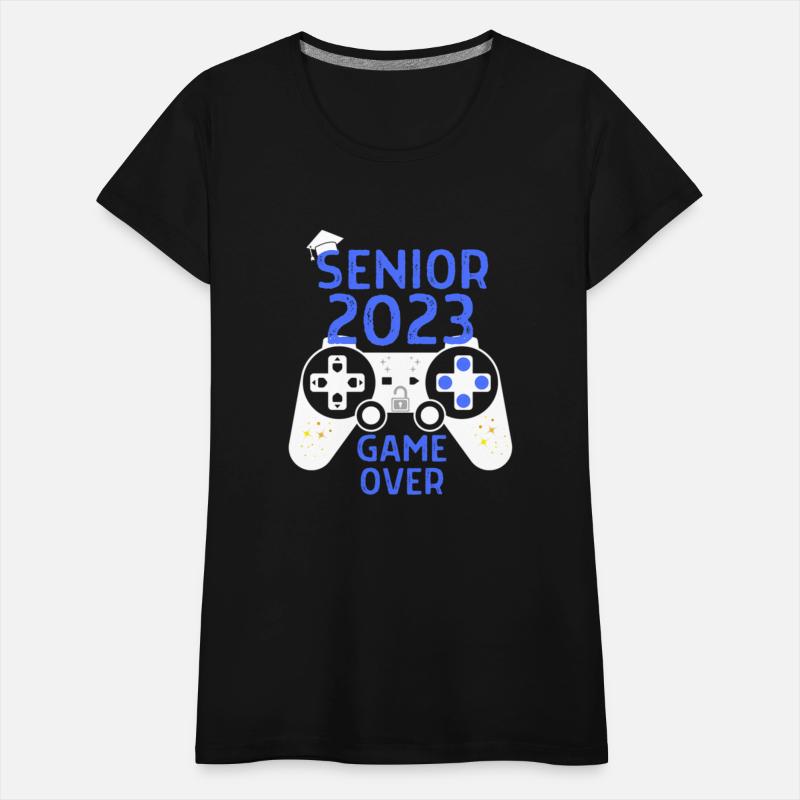 Class Of 2023 Senior Video Game Over School Gamer