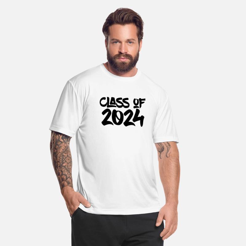 Class of 2024 black bold typography