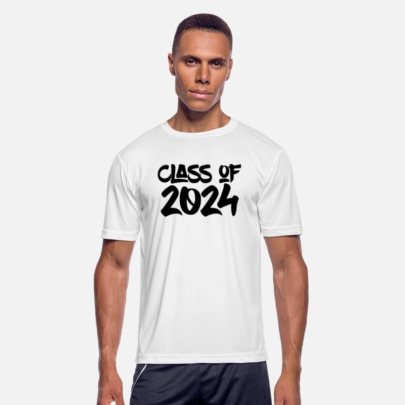 Class of 2024 black bold typography
