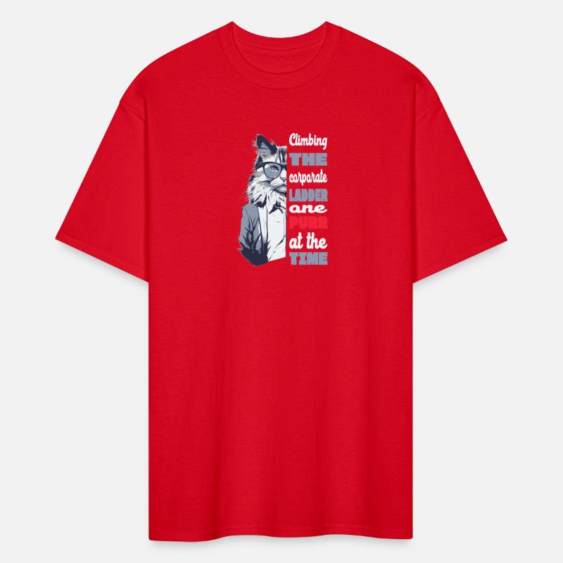 Climbing the corporate ladder one purr at a time