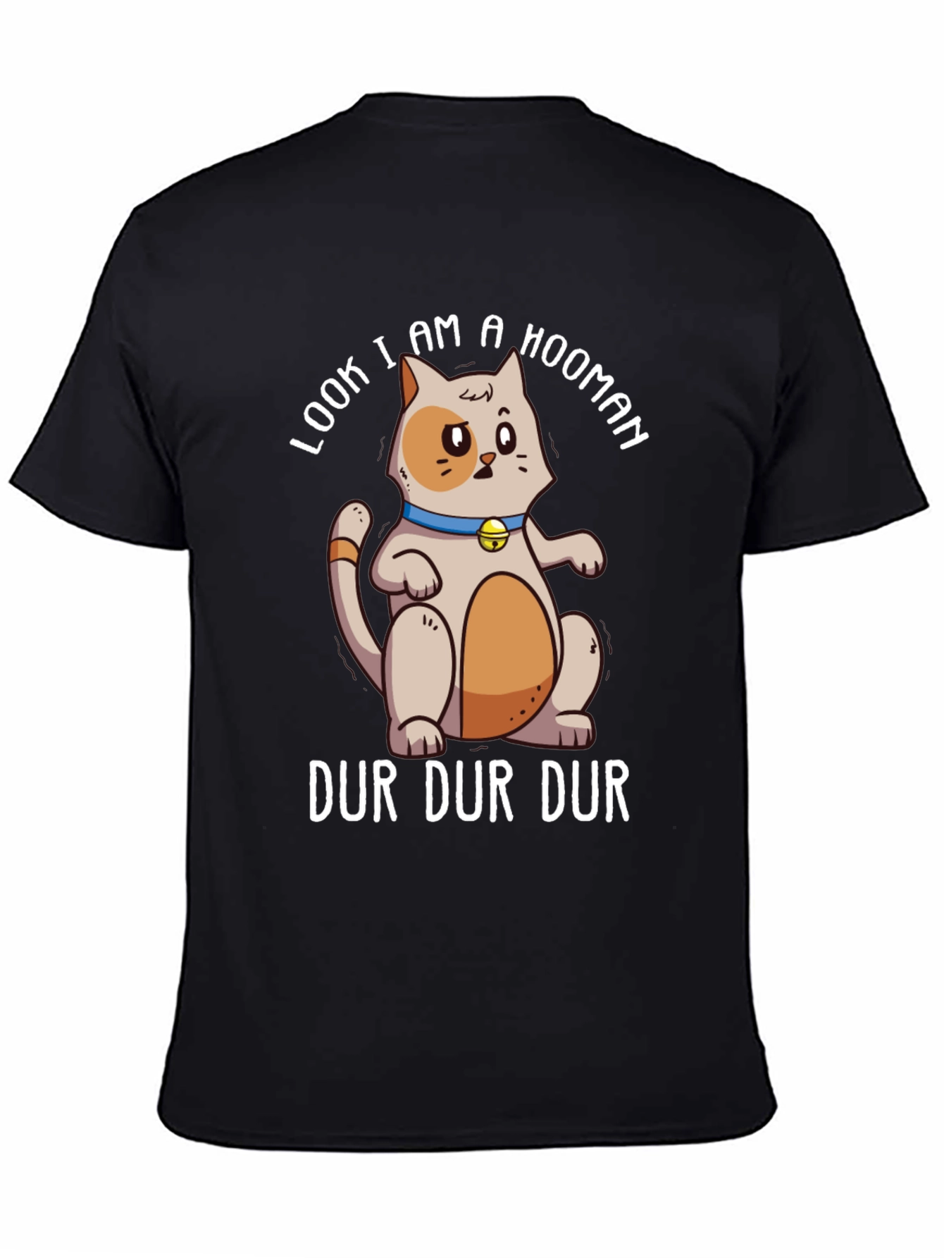 Funny Cat Hooman Graphic Tee