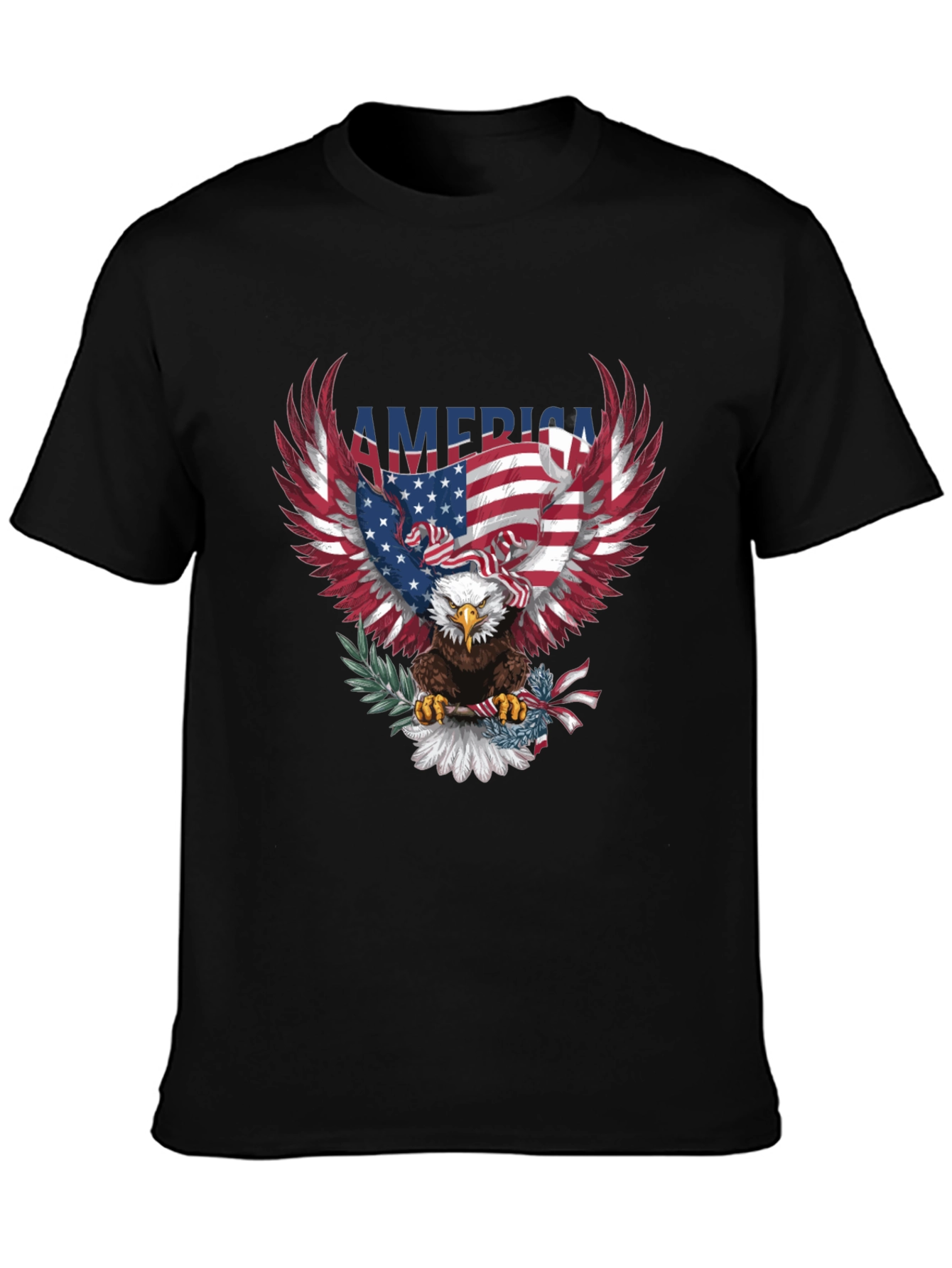American Eagle Flag Graphic Tee