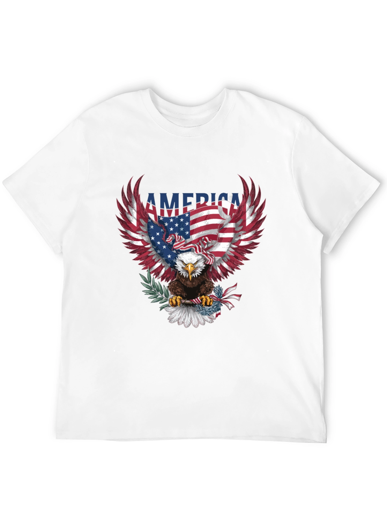 American Eagle Flag Graphic Tee