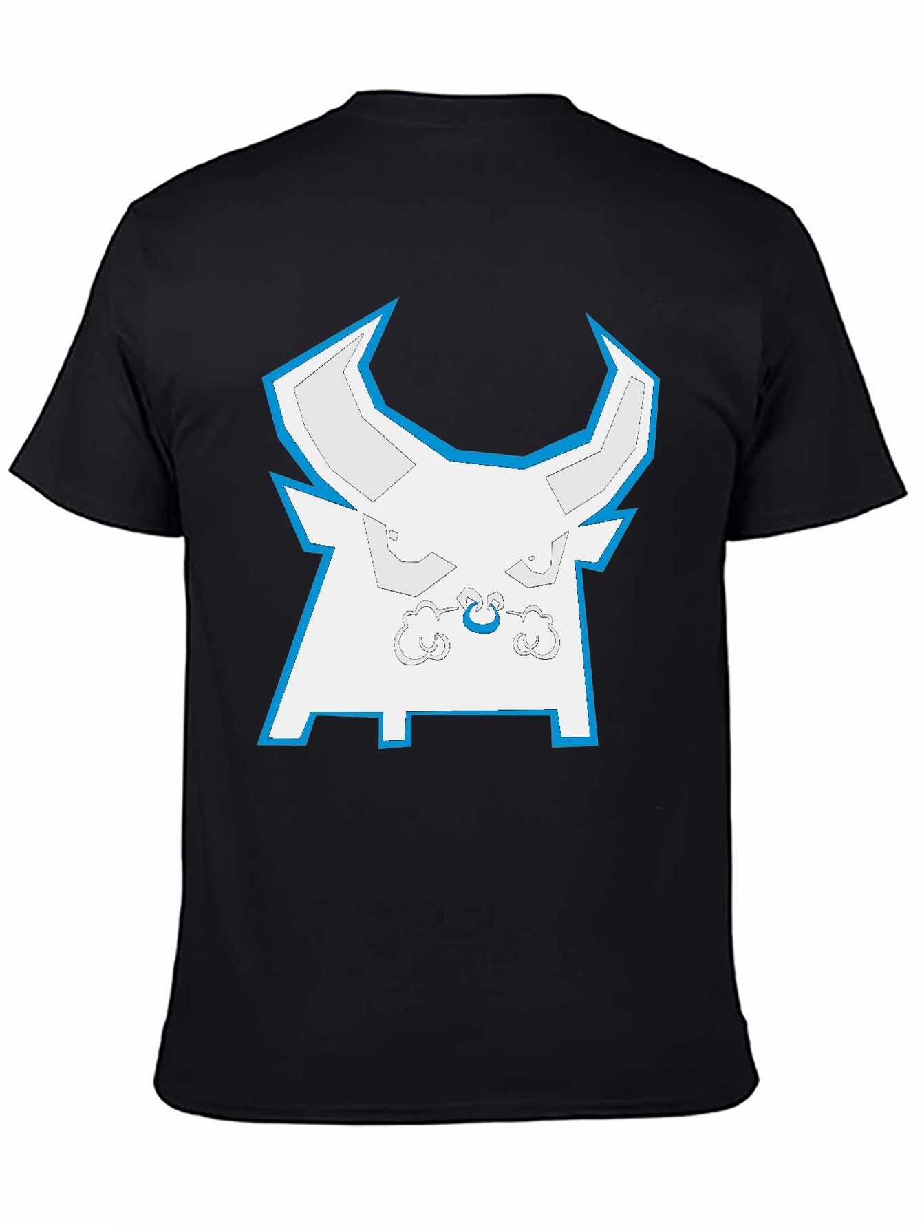 Cool Bull Graphic Tee - Black Cotton T-Shirt