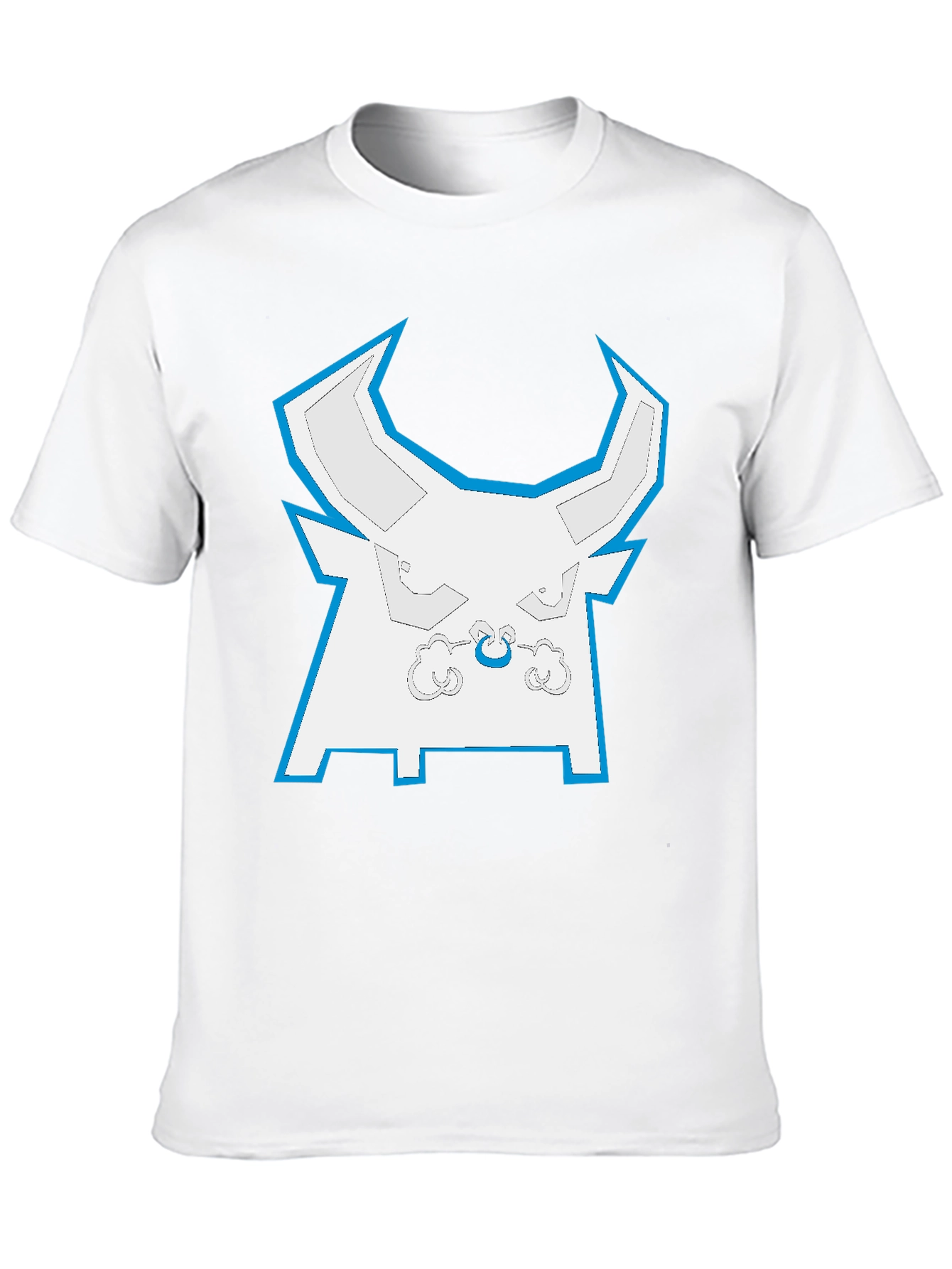 Cool Bull Graphic Tee - Black Cotton T-Shirt