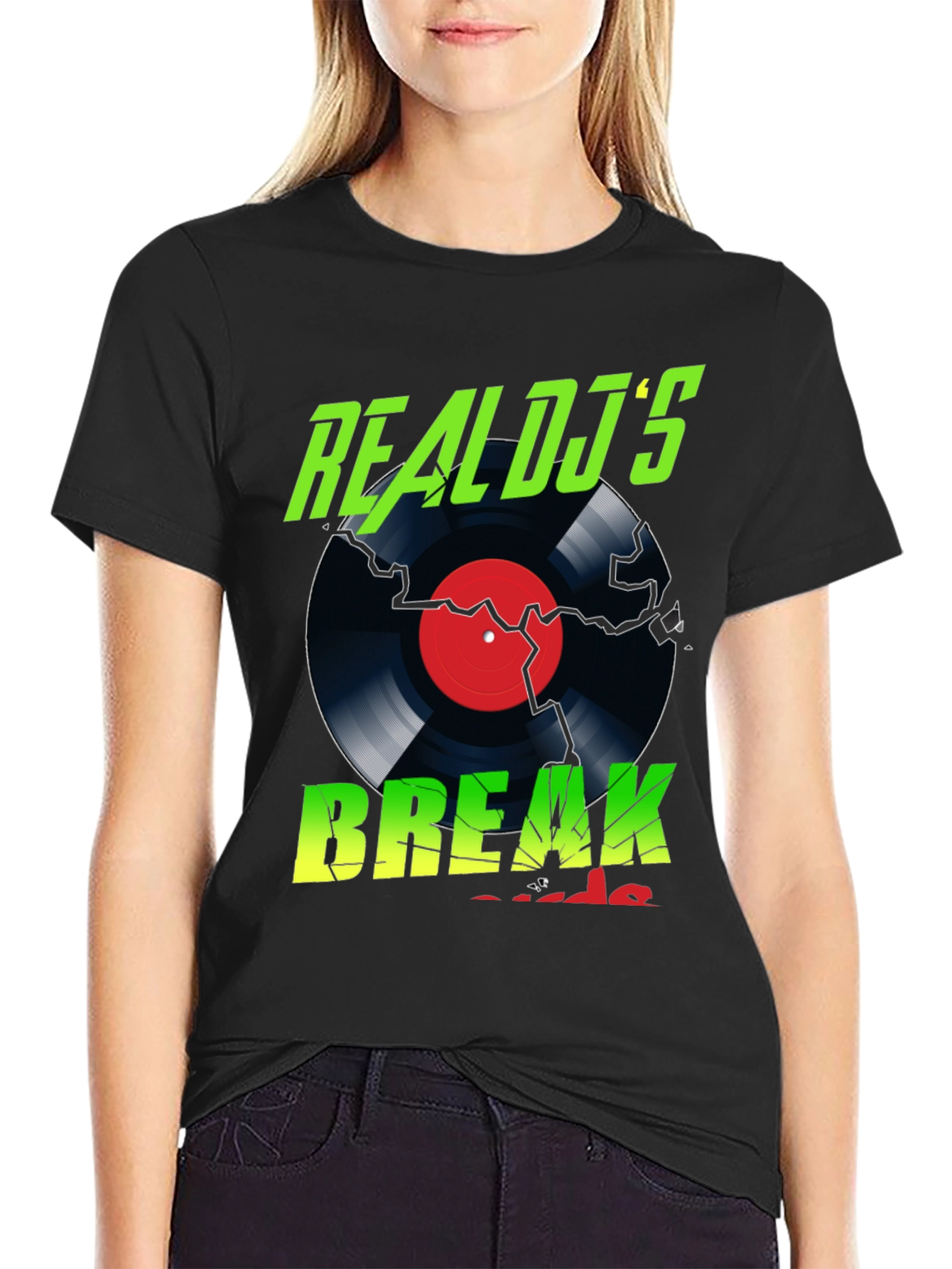 Real DJs Break Record T-Shirt