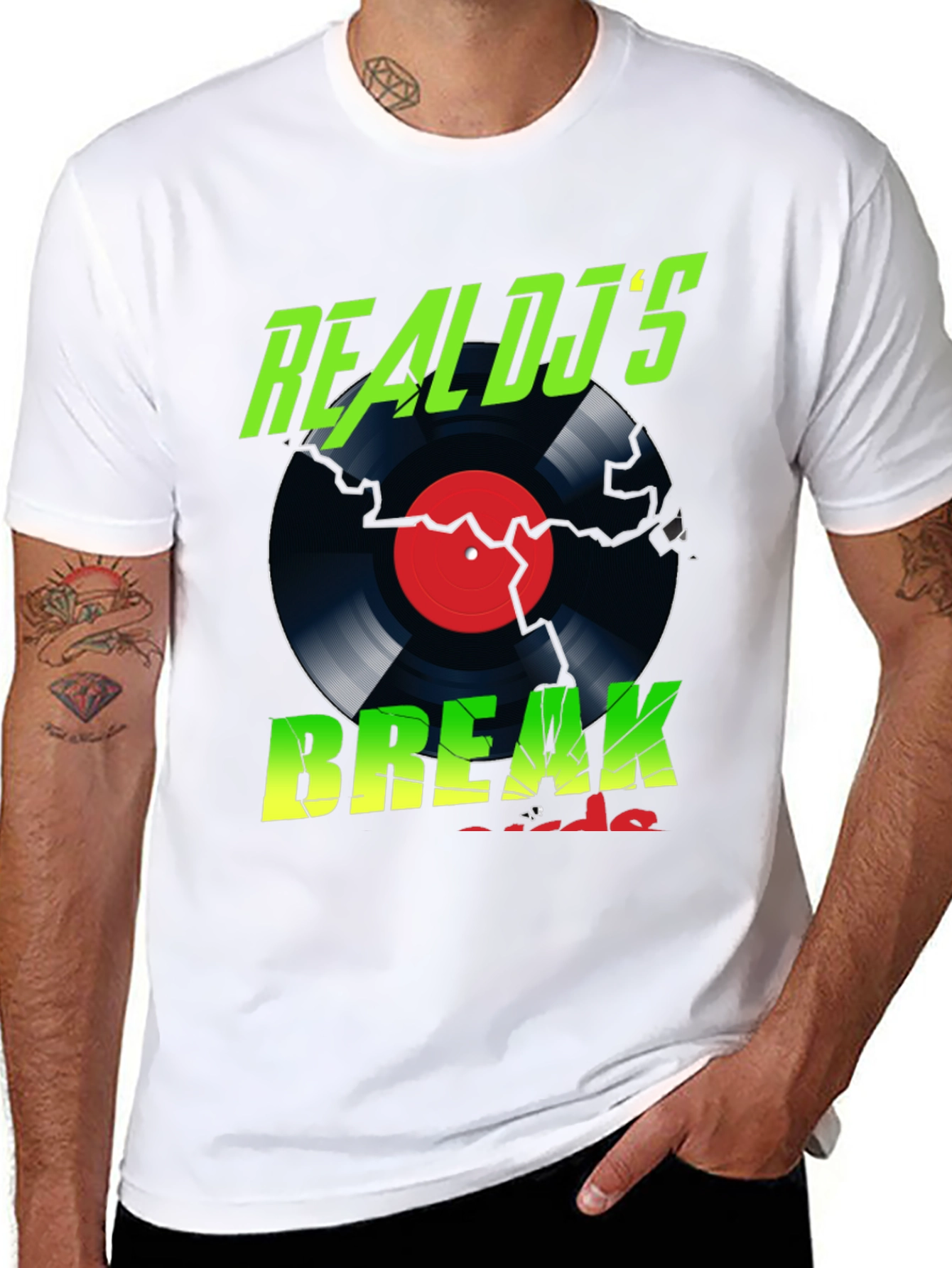 Real DJs Break Record T-Shirt