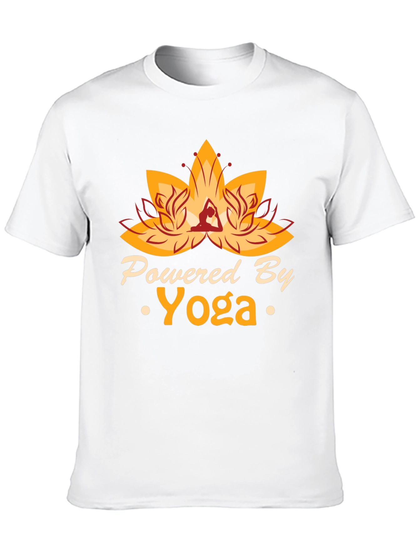 Powered By Yoga Graphic T-Shirt