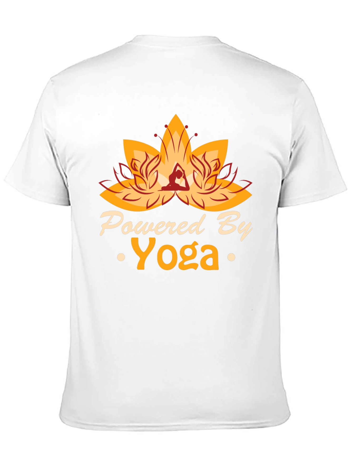 Powered By Yoga Graphic T-Shirt