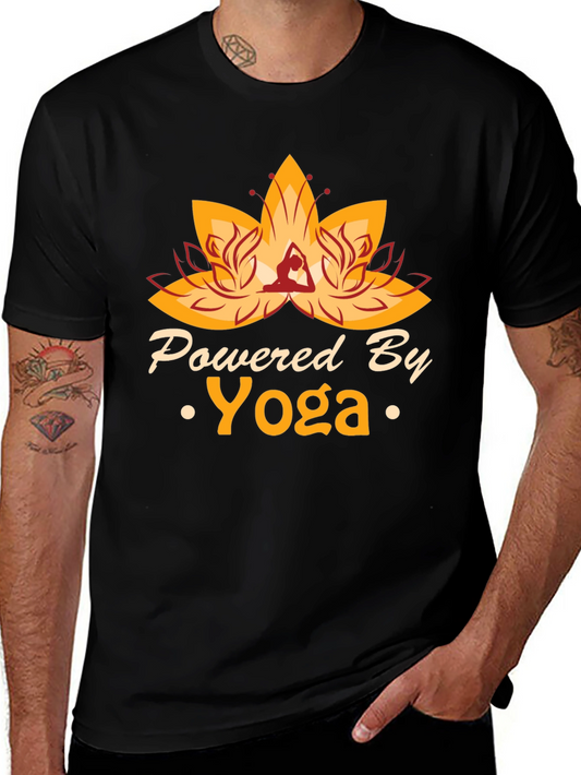 Powered By Yoga Graphic T-Shirt