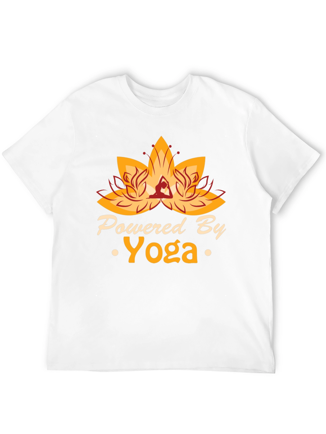 Powered By Yoga Graphic T-Shirt