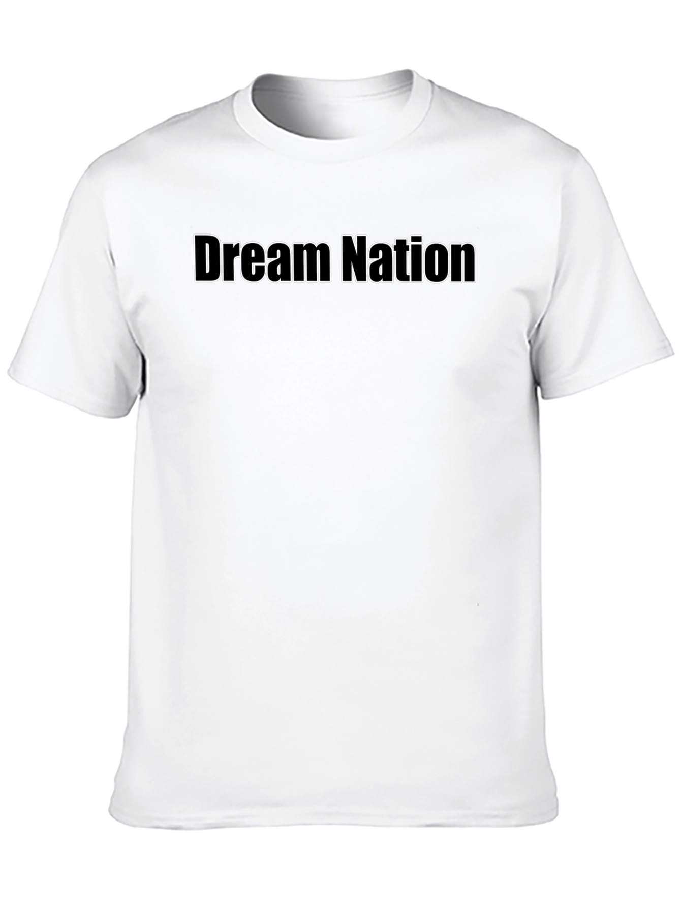 Dream Nation Graphic Tee - Stylish Black T-Shirt
