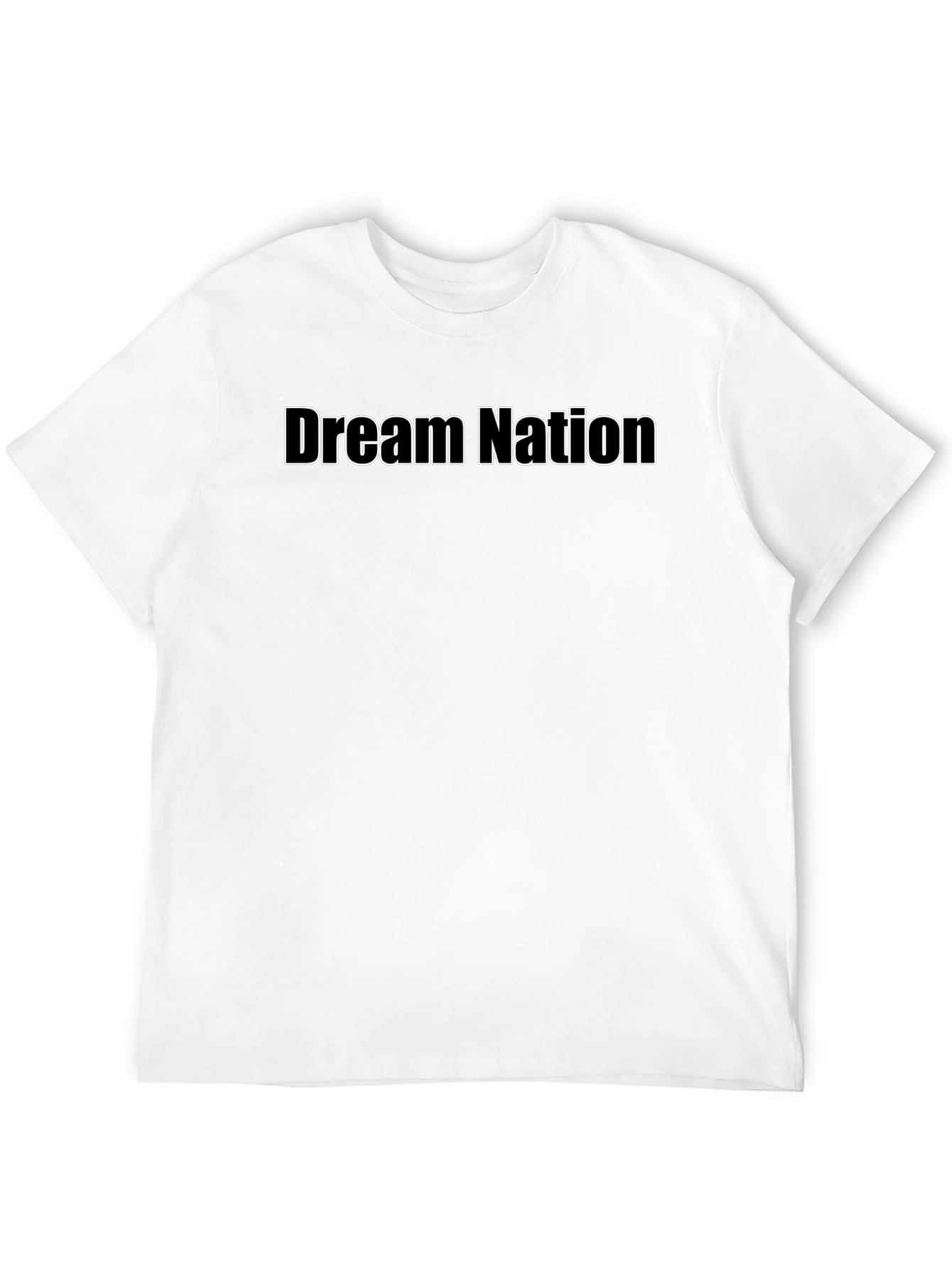 Dream Nation Graphic Tee - Stylish Black T-Shirt