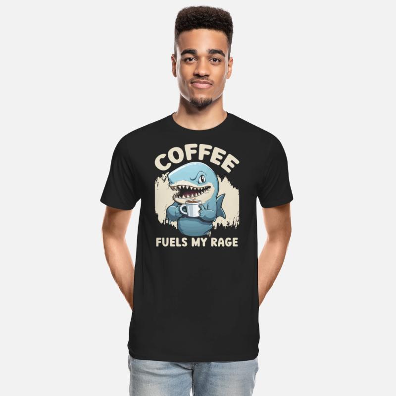 Coffee Shark Lover Marine Biology Caffeine Drinker