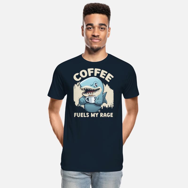 Coffee Shark Lover Marine Biology Caffeine Drinker