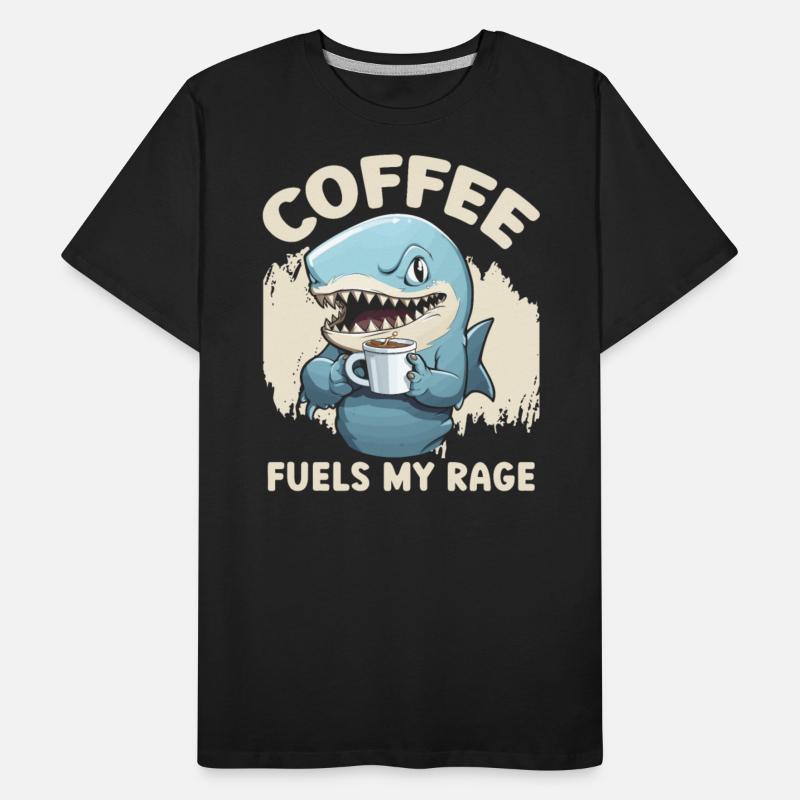 Coffee Shark Lover Marine Biology Caffeine Drinker