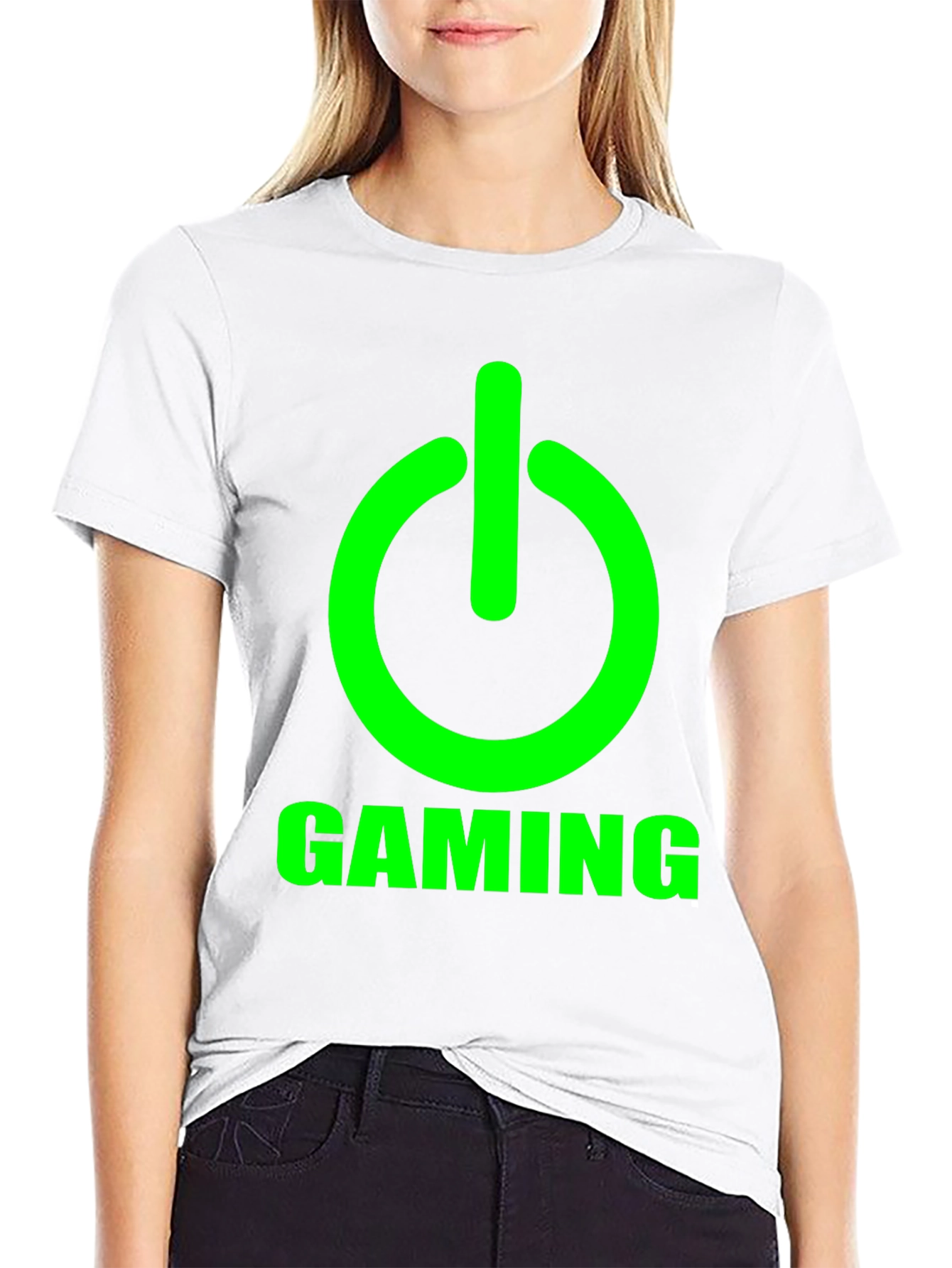 Gaming Mode On Black Tee