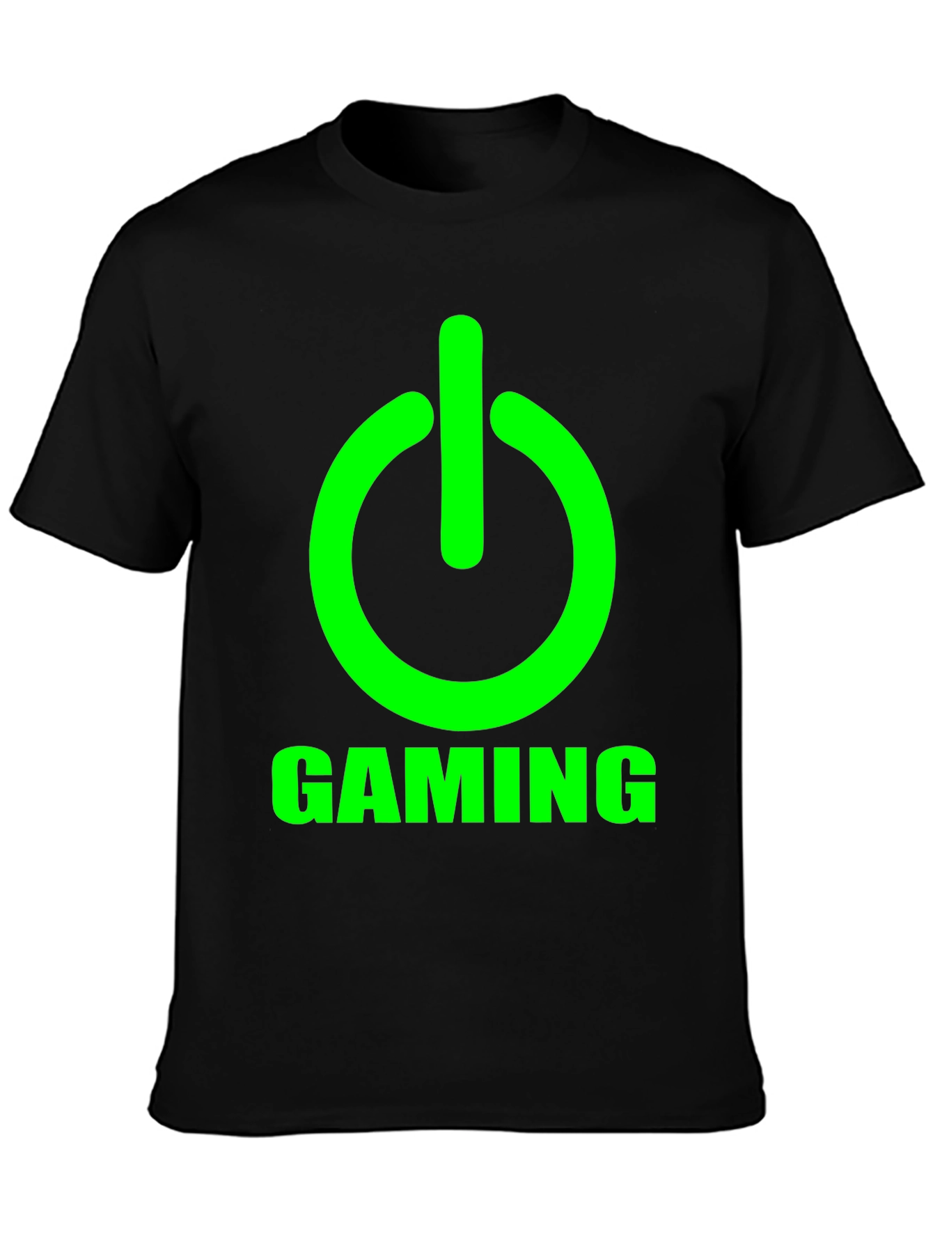 Gaming Mode On Black Tee