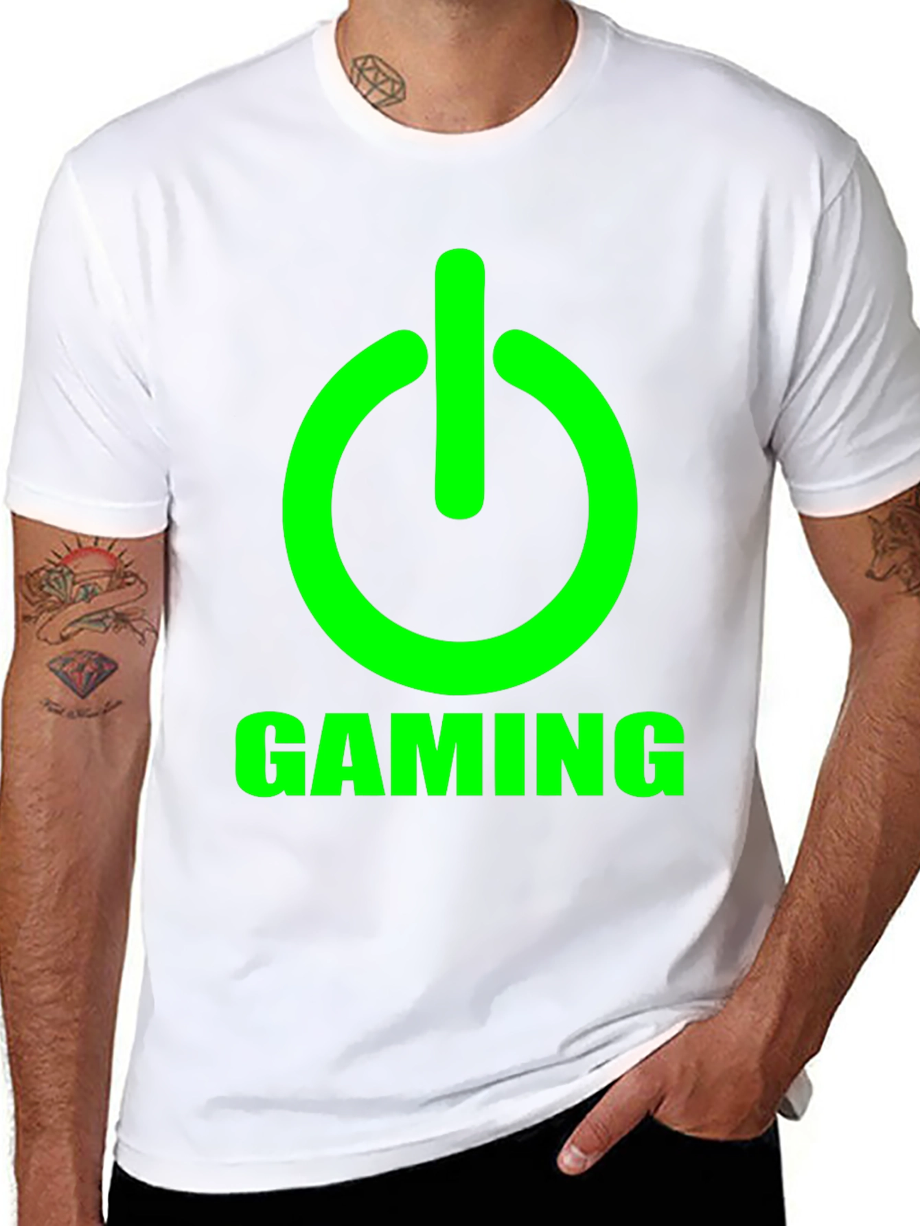 Gaming Mode On Black Tee