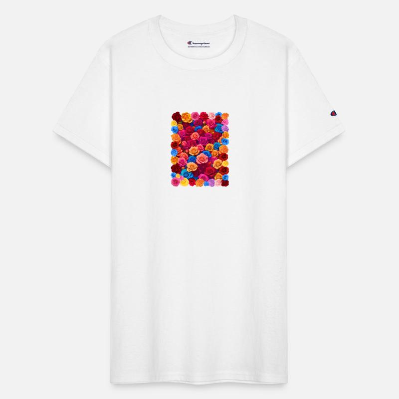 Colorful flower decoration design