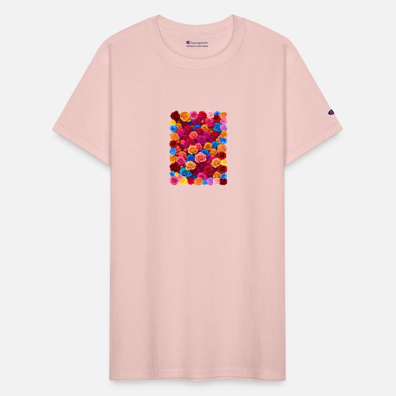 Colorful flower decoration design