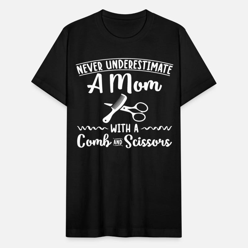Comb and scissors Mom | Hairdresser Gift Ideas