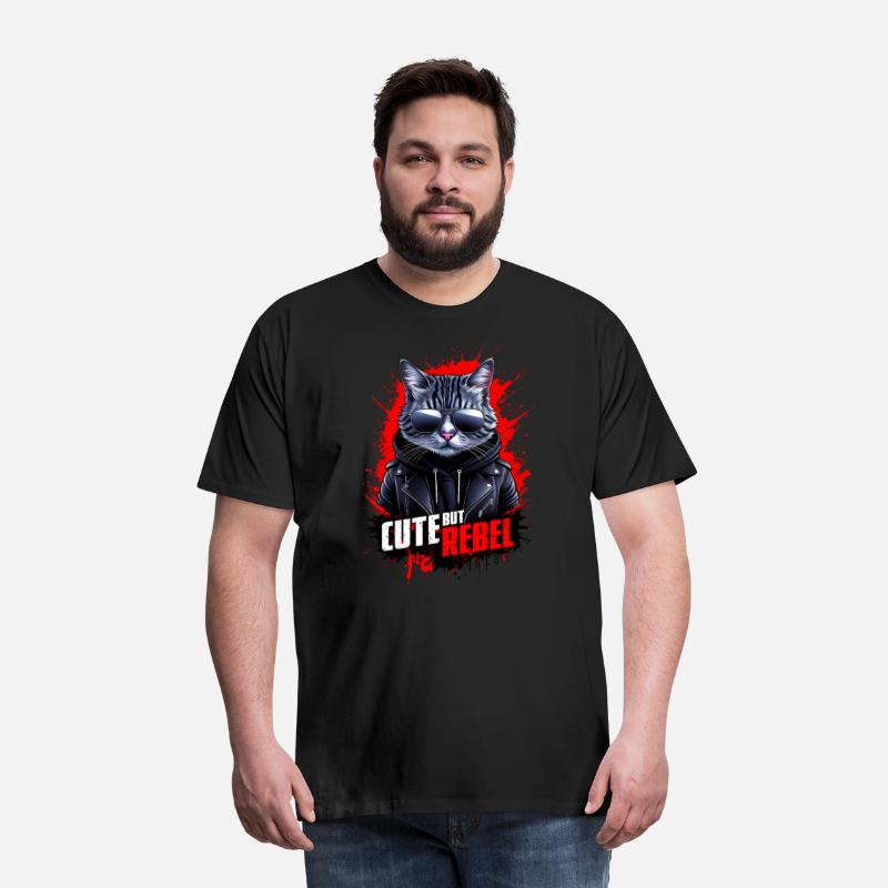 Cool Cat With Sunglasses - Cute But Rebel