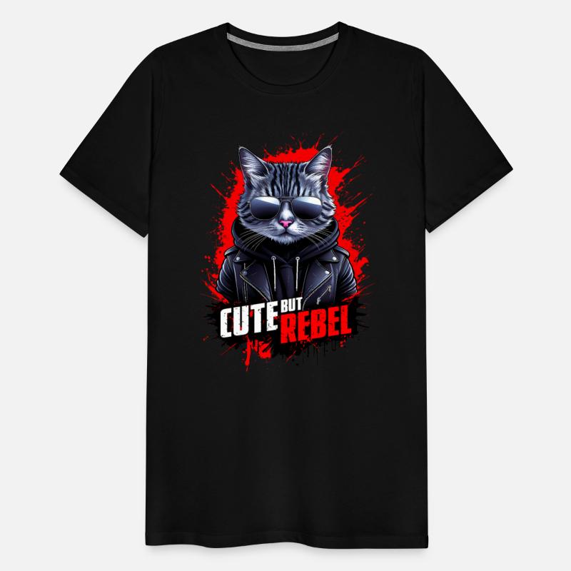 Cool Cat With Sunglasses - Cute But Rebel