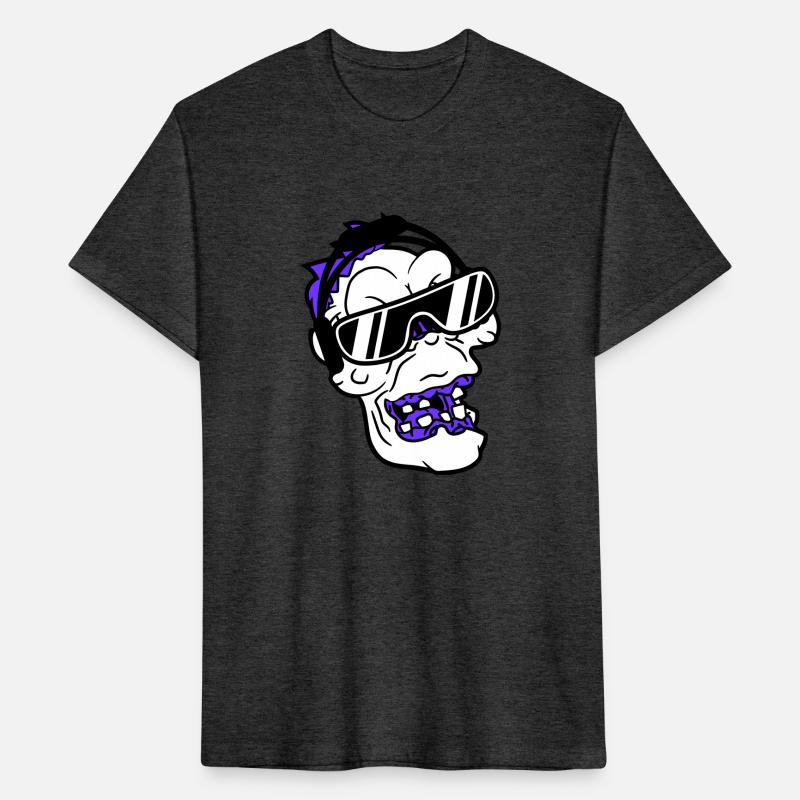 Cool DJ Zombie Undead Halloween Party Horror Head