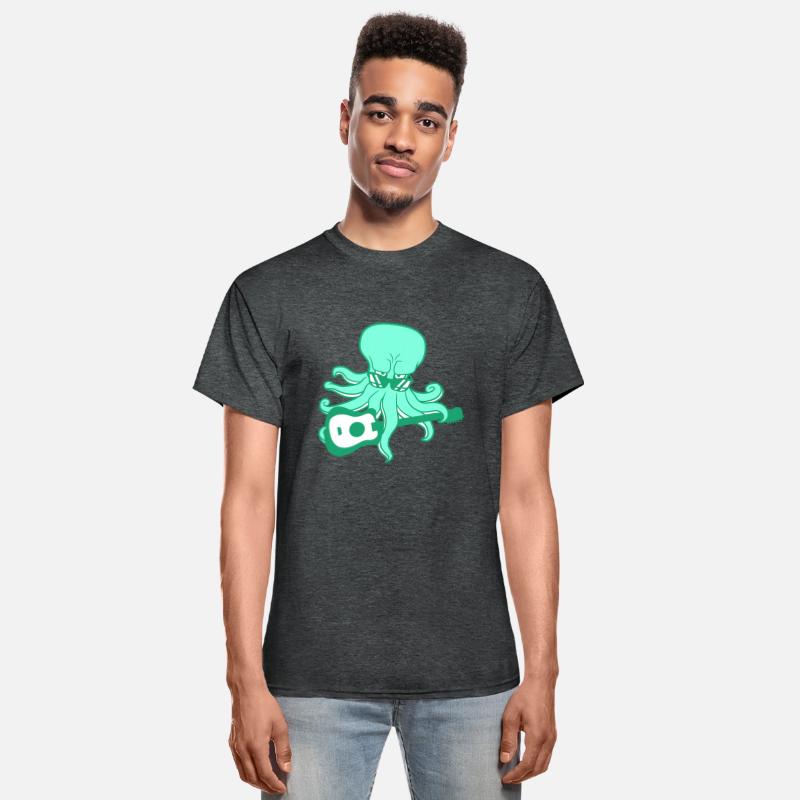 Cool Octopus Kraken Squid Plays Guitar Guitarist