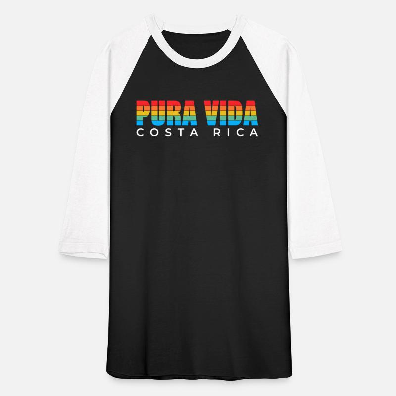 Costa Rica Pura Vida Colorful shirt
