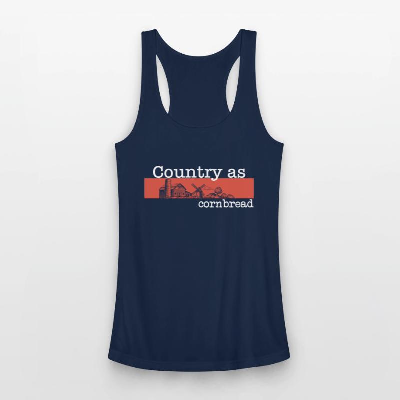 Country As Cornbread Funny Cake Apparel