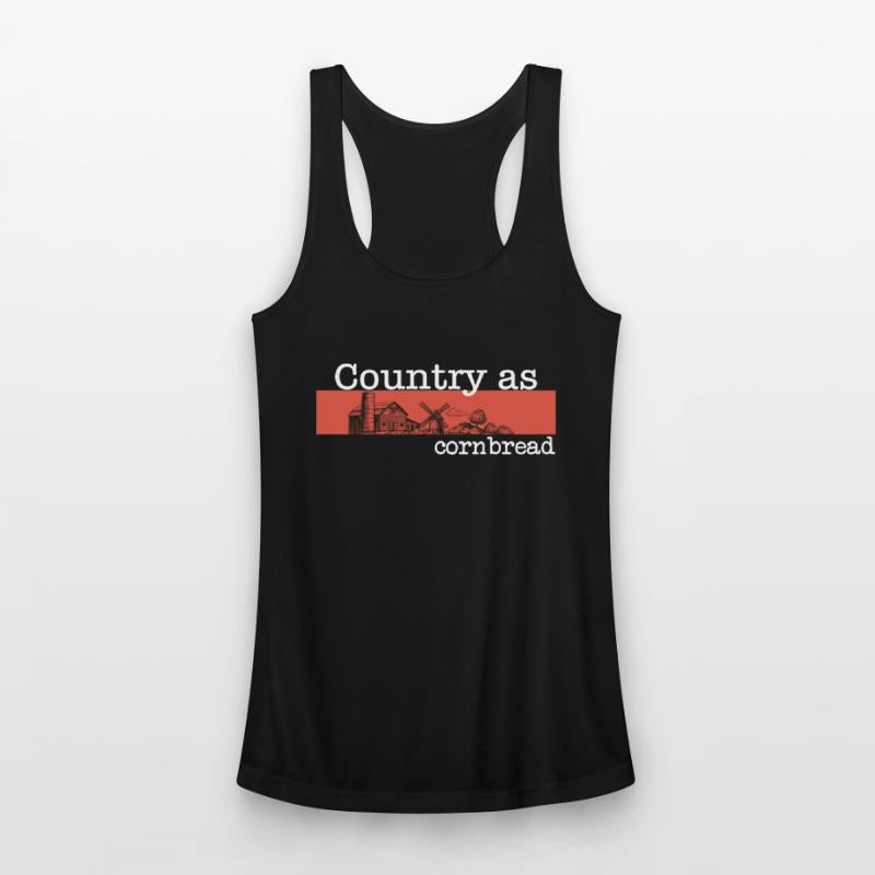 Country As Cornbread Funny Cake Apparel