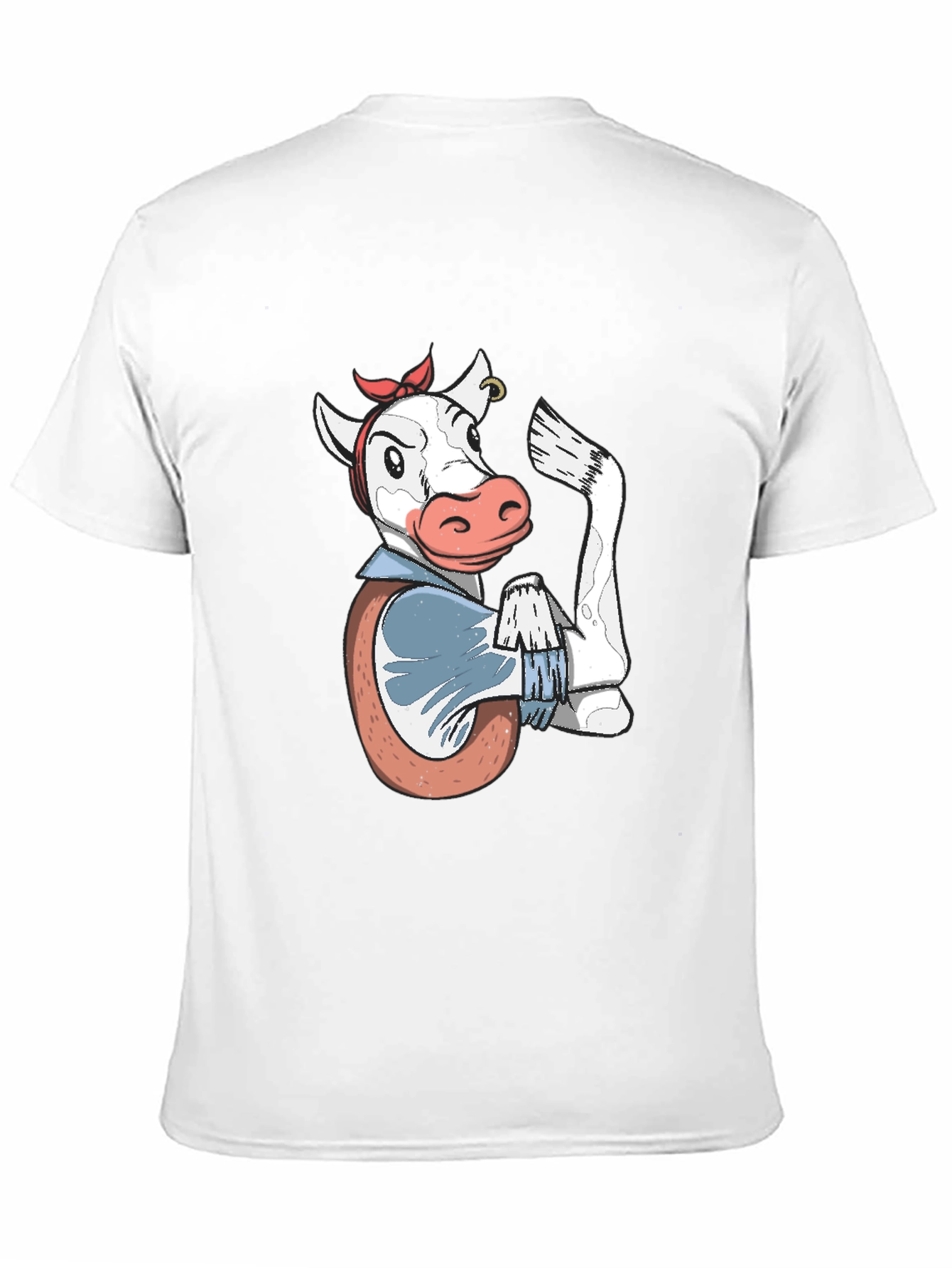 Cowgirl Power T-Shirt - Black Cotton Tee