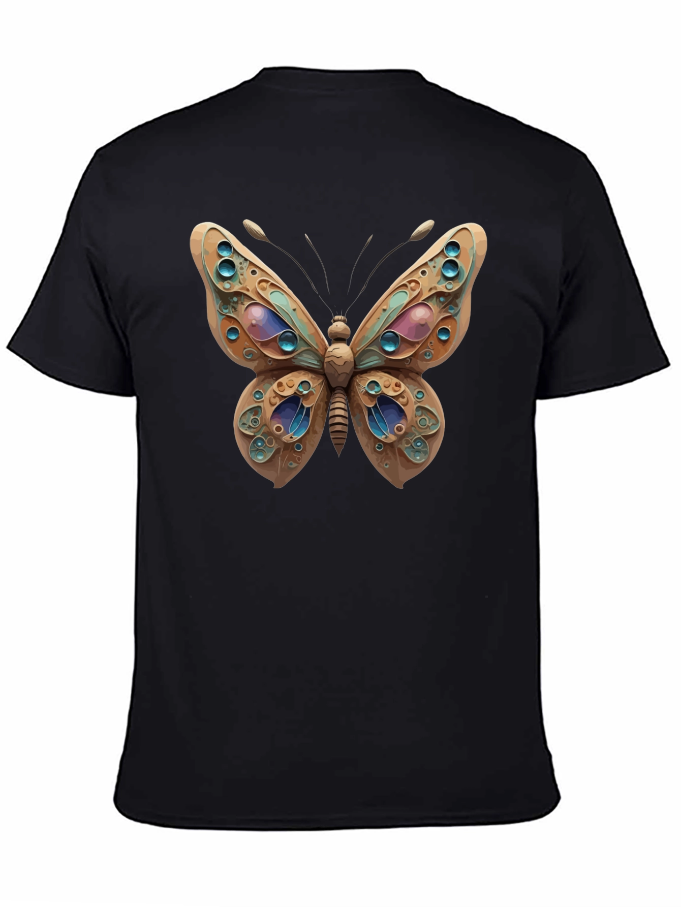 Butterfly Art T-Shirt - Unique Graphic Tee