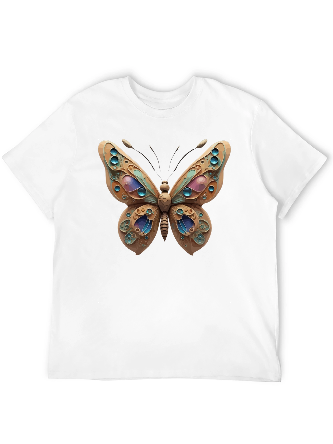 Butterfly Art T-Shirt - Unique Graphic Tee