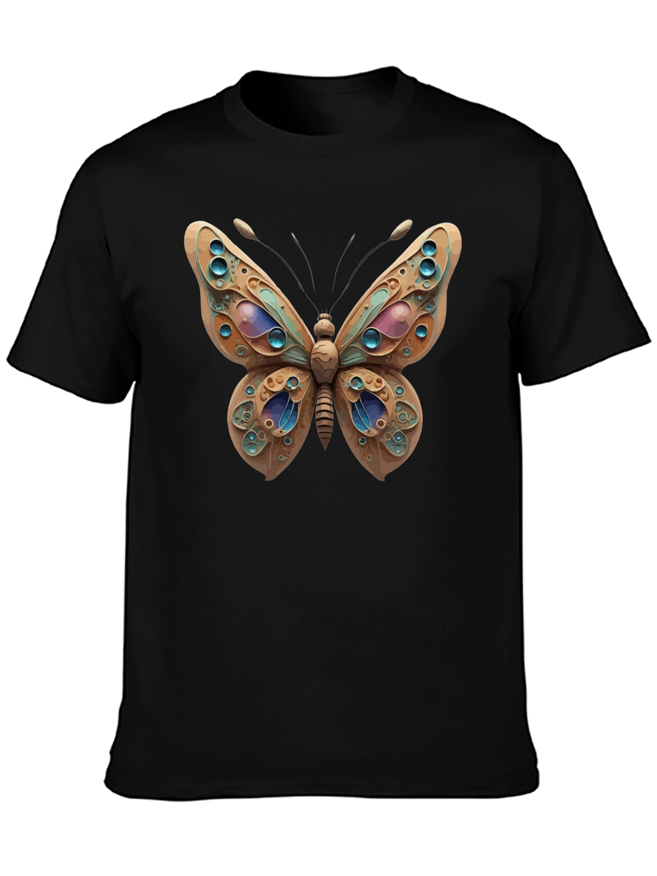 Butterfly Art T-Shirt - Unique Graphic Tee
