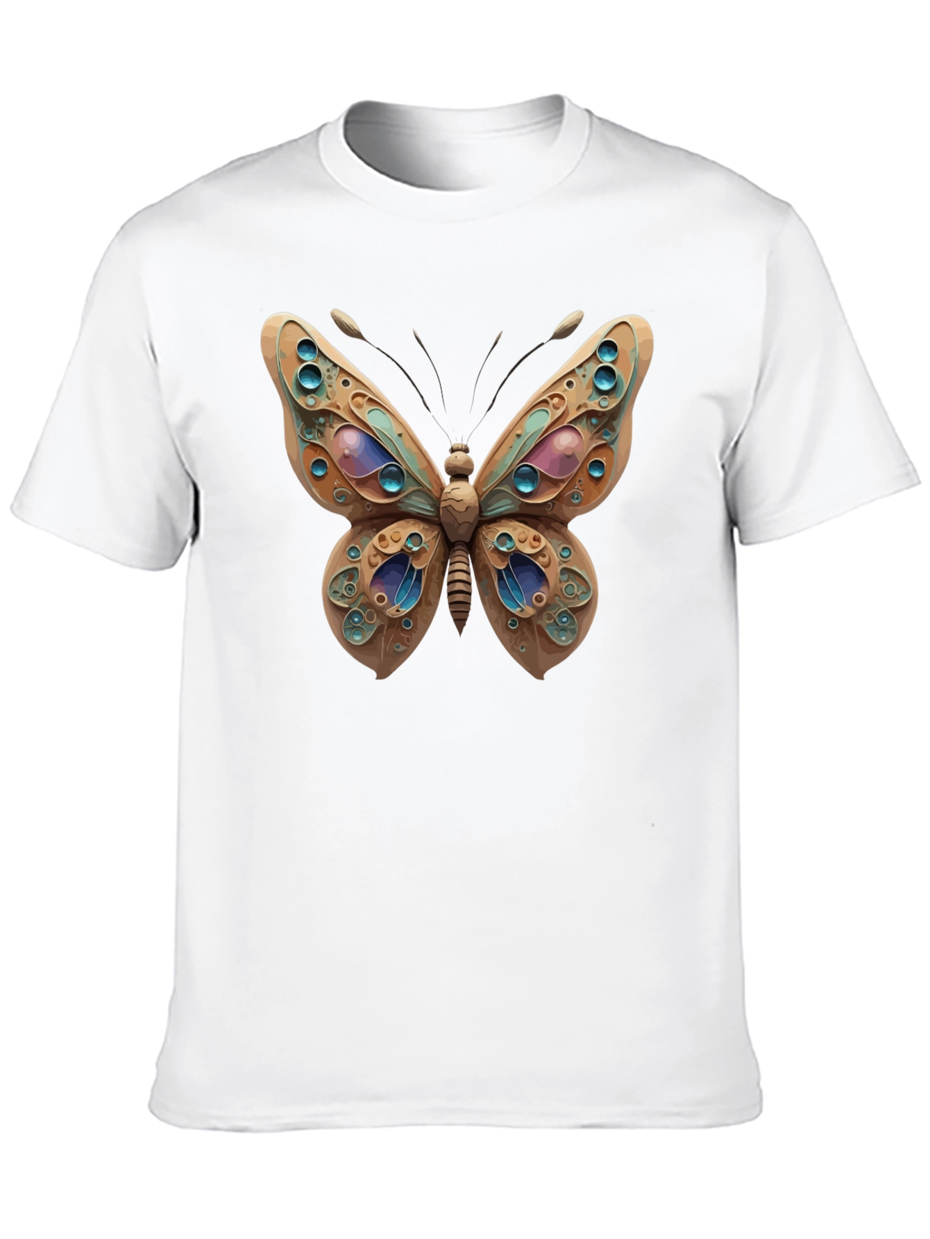Butterfly Art T-Shirt - Unique Graphic Tee