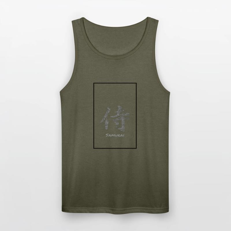 Cracked Samurai Kanji Design