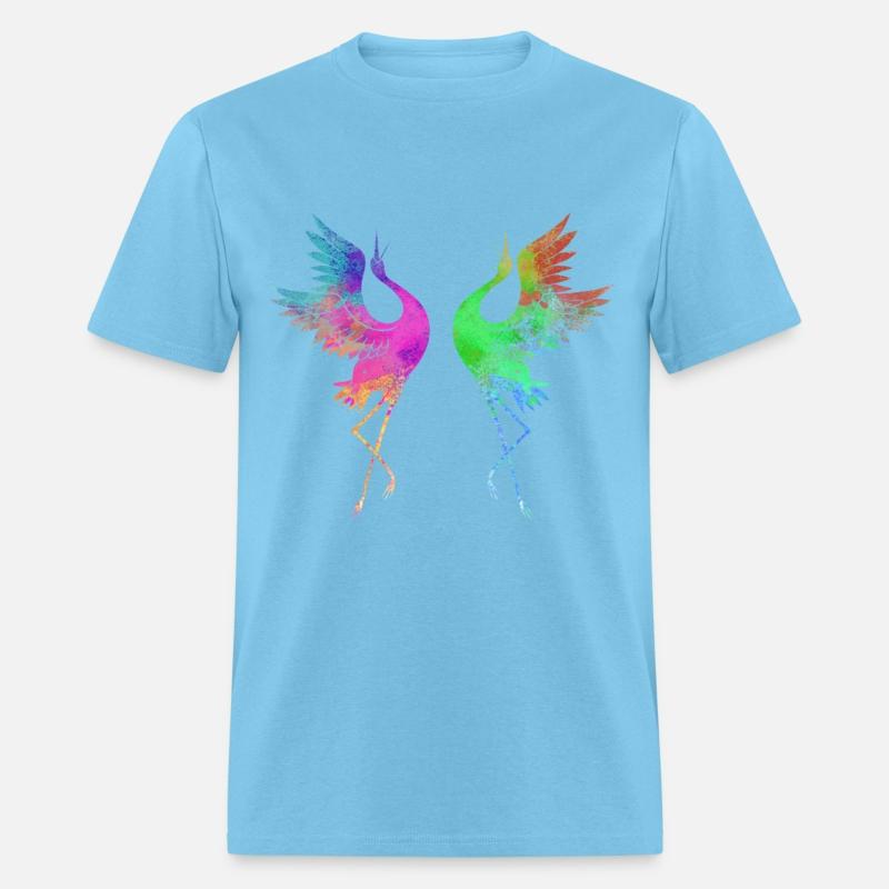 Crane Colorful Stork Japanese Culture Bird