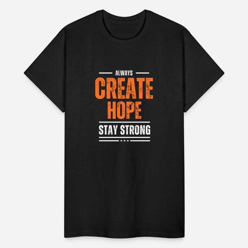 CREATE HOPE MOTIVATION T SHIRT COOL