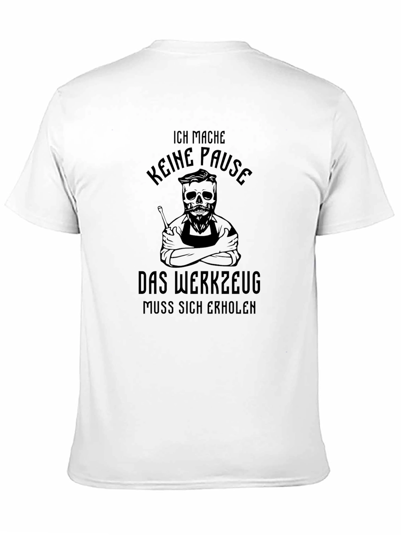 Ich Mache Keine Pause Black Graphic Tee