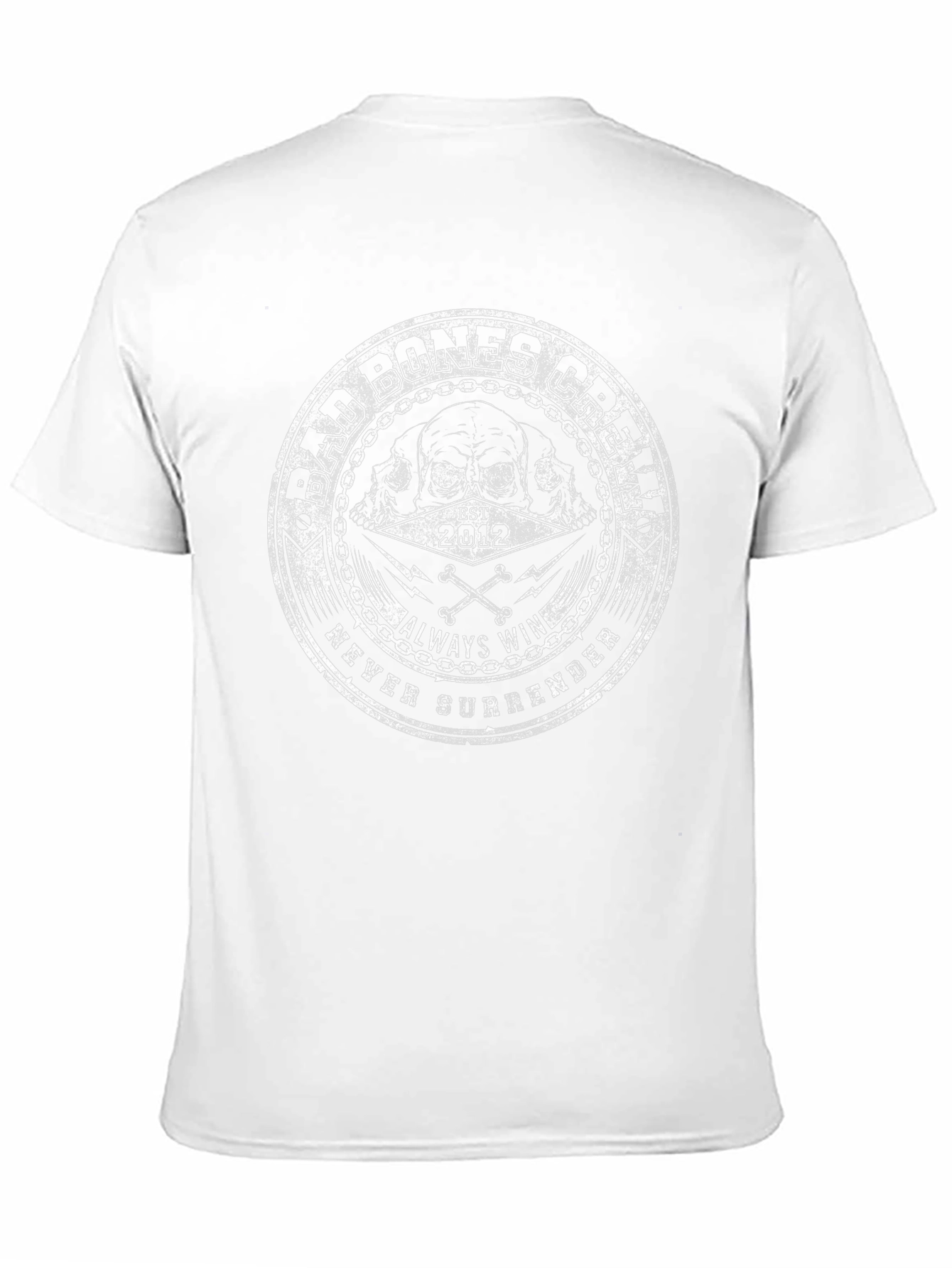 Bad Bones Crew Graphic Tee - Black