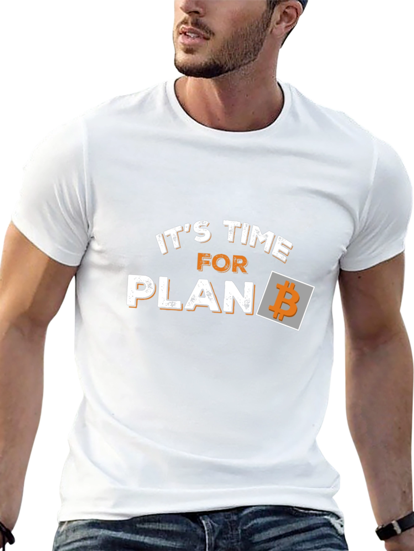 Its Time for Plan B Bitcoin Black T-Shirt
