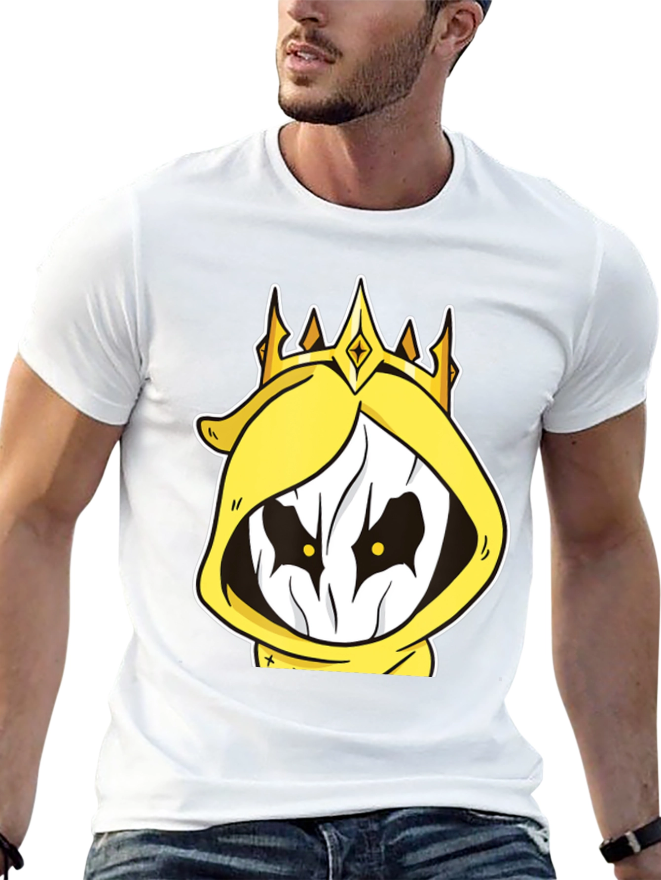 King Cartoon Graphic T-Shirt - Black