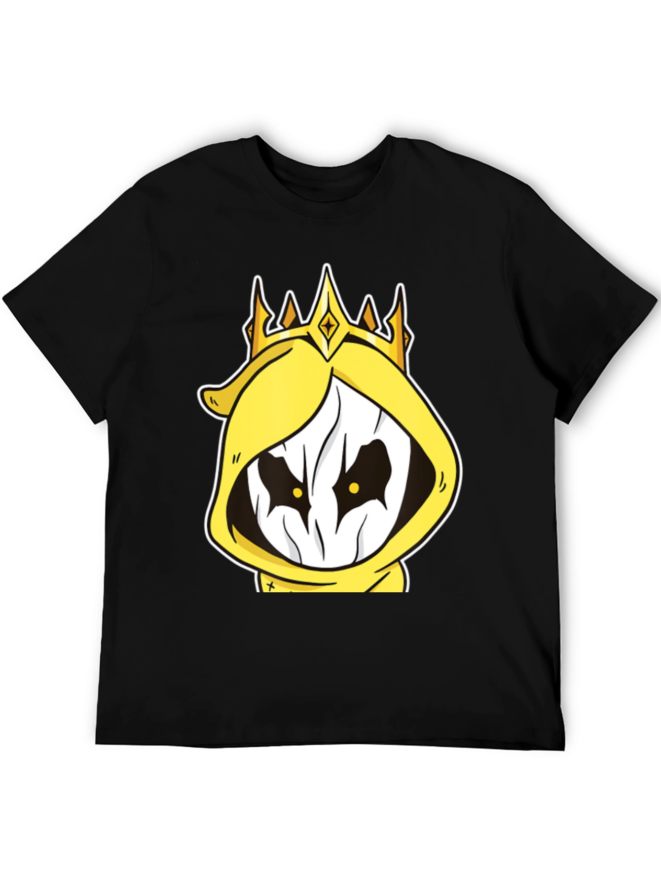 King Cartoon Graphic T-Shirt - Black